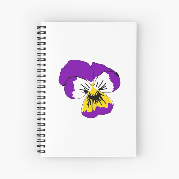 Intersex Pride Flower Spiral Notebook