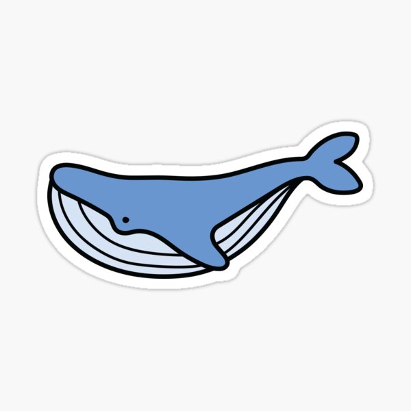 Artikel-Vorschau von Blauwal - süßes und minimalistisches Tier Design, designt und verkauft von StevsWonderland.