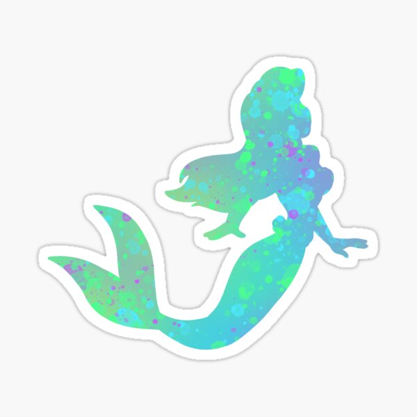 Item preview, Mermaid Silhouette designed and sold by Regan Crowley.