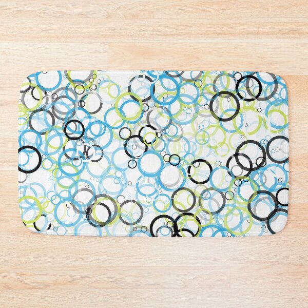 Item preview, Abstract Generative Art color distributed circles donuts background illustration designed and sold by IuriiVlasenko.