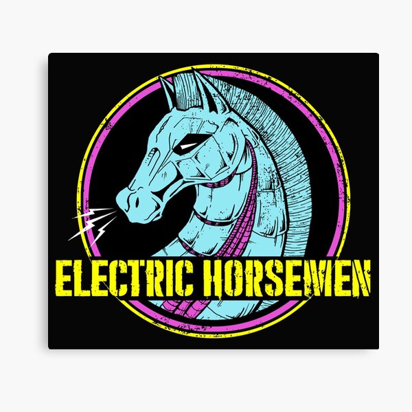 Electric Horsemen 2019 Canvas Print