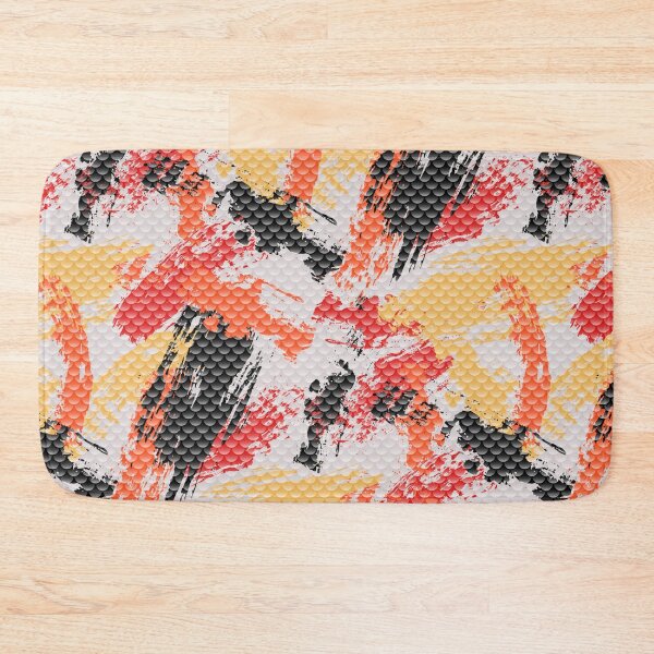 Item preview, Koi Fish Scales - White designed and sold by WickedRefined - Nicole Demereckis.