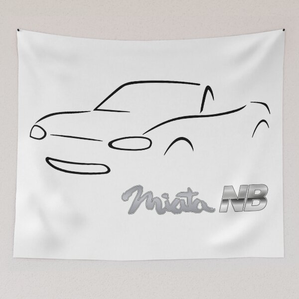 Item preview, Miata NB black designed and sold by PTeeFrench.