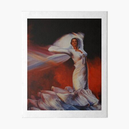 Spanish dancer Art Board Print