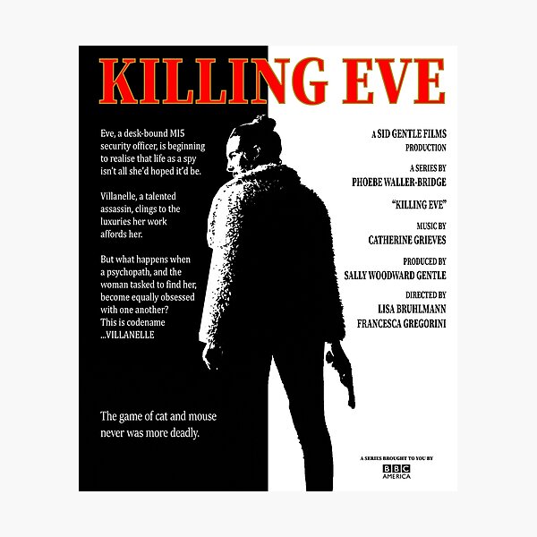 Item preview, Killing Eve Movie Poster designed and sold by someteaandtoast.