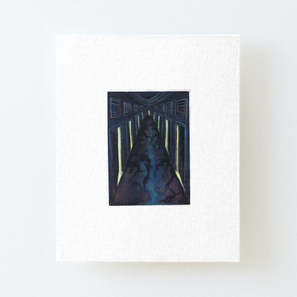 Corridors Canvas Mounted Print