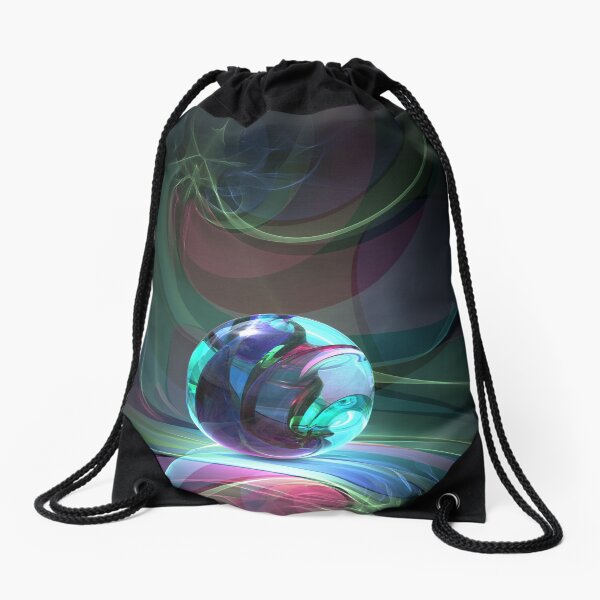 Caustics Madness - Marbles Drawstring Bag