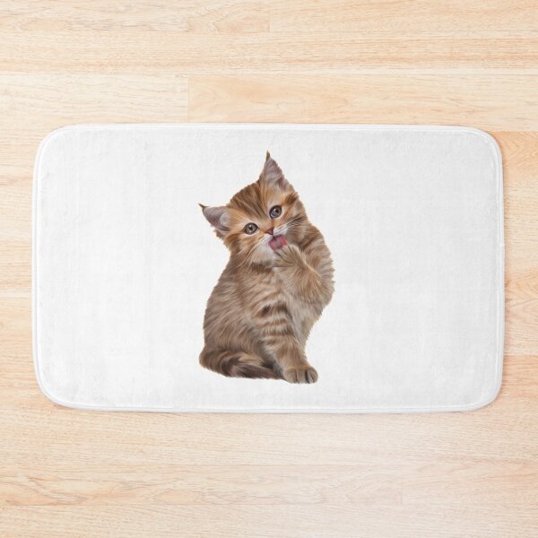 Item preview, Drawing Funny kitten designed and sold by bonidog.
