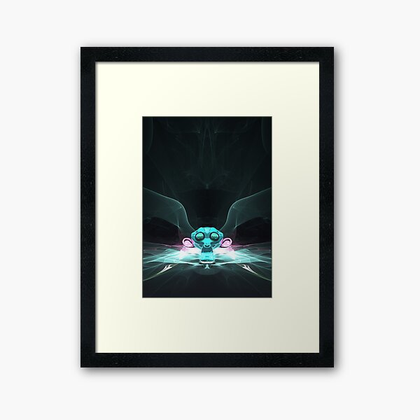 Caustics Madness - Suzanne Framed Art Print
