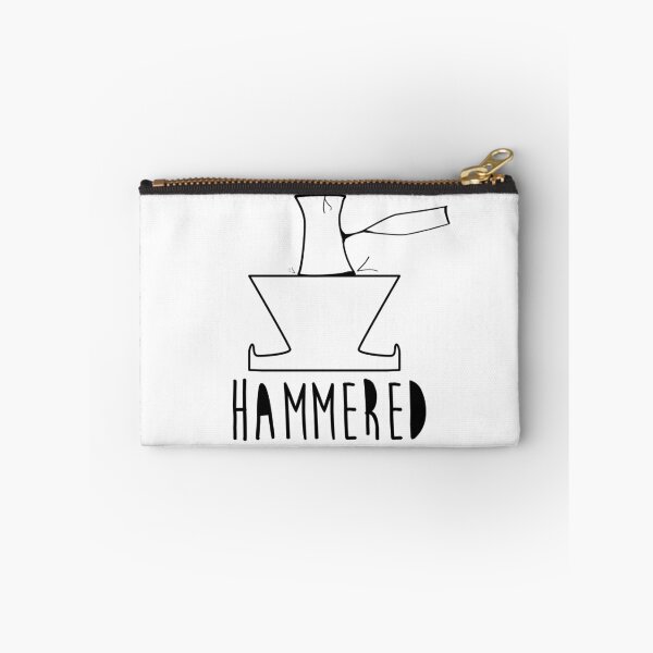 Item preview, 'HAMMERED' Simple but cool Grunge Rock Design designed and sold by doughballdesign.