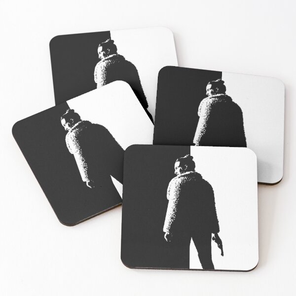 Item preview, Killing Eve Simple Black and White Figure designed and sold by someteaandtoast.