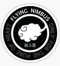 Flying Nimbus Sticker