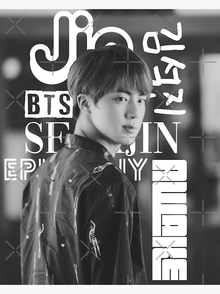 Jin / Kim Seok Jin - BTS Poster for Sale by BaoziHerena
