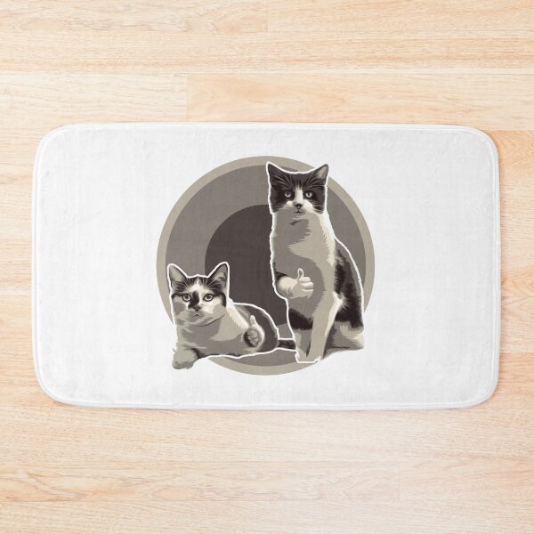 Item preview, Thumbs Up Cats Meme designed and sold by FinestMeme.