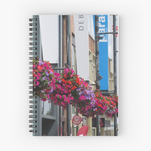 Item preview, A Row Of Hanging Baskets designed and sold by lezvee.