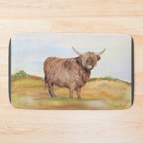 Item preview, Farm Animals In The Pasture-Highland Bull designed and sold by Jean Plout.