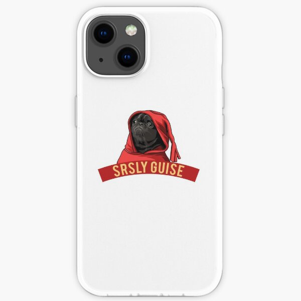 Srsly Guise Pug Gif iPhone Soft Case