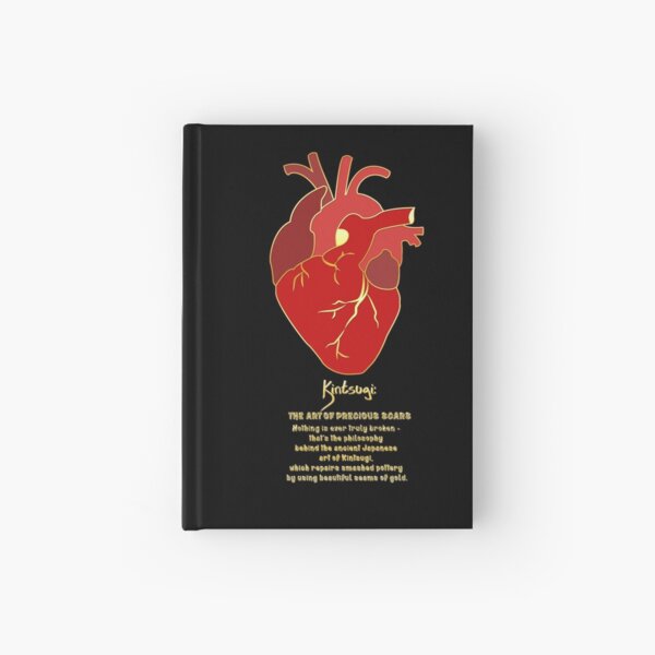 Kintsugi Heart Hardcover Journal