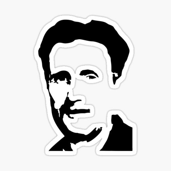 Item preview, George Orwell designed and sold by obviouslogic.