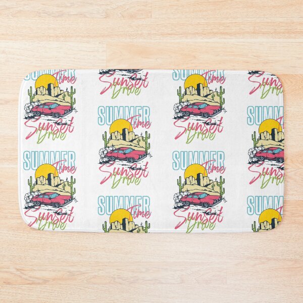 Item preview, Summertime Sunset Drive designed and sold by CrayzeeTeesUSA.