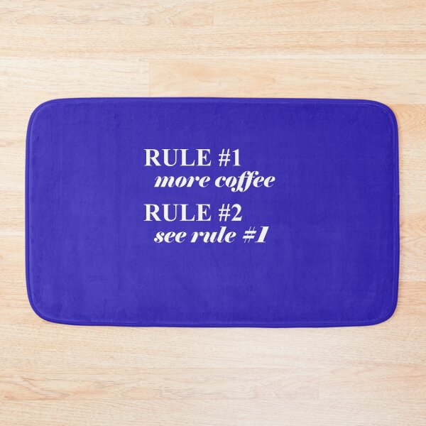 Item preview, Rules of Coffee designed and sold by joefixit2.
