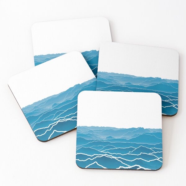 Item preview, Mountain Range Outline - Alps Austria designed and sold by TheCreativeHub.