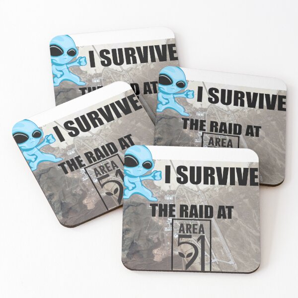 Item preview, I Survived the Raid at Area 51 designed and sold by aricyazzie.