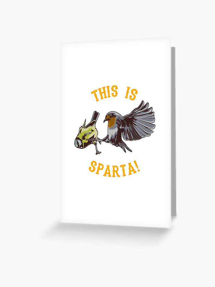 This is SPARTA! | Greeting Card