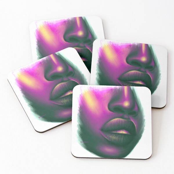 Item preview, Neon color portrait designed and sold by Marcos Sevilla Martin.