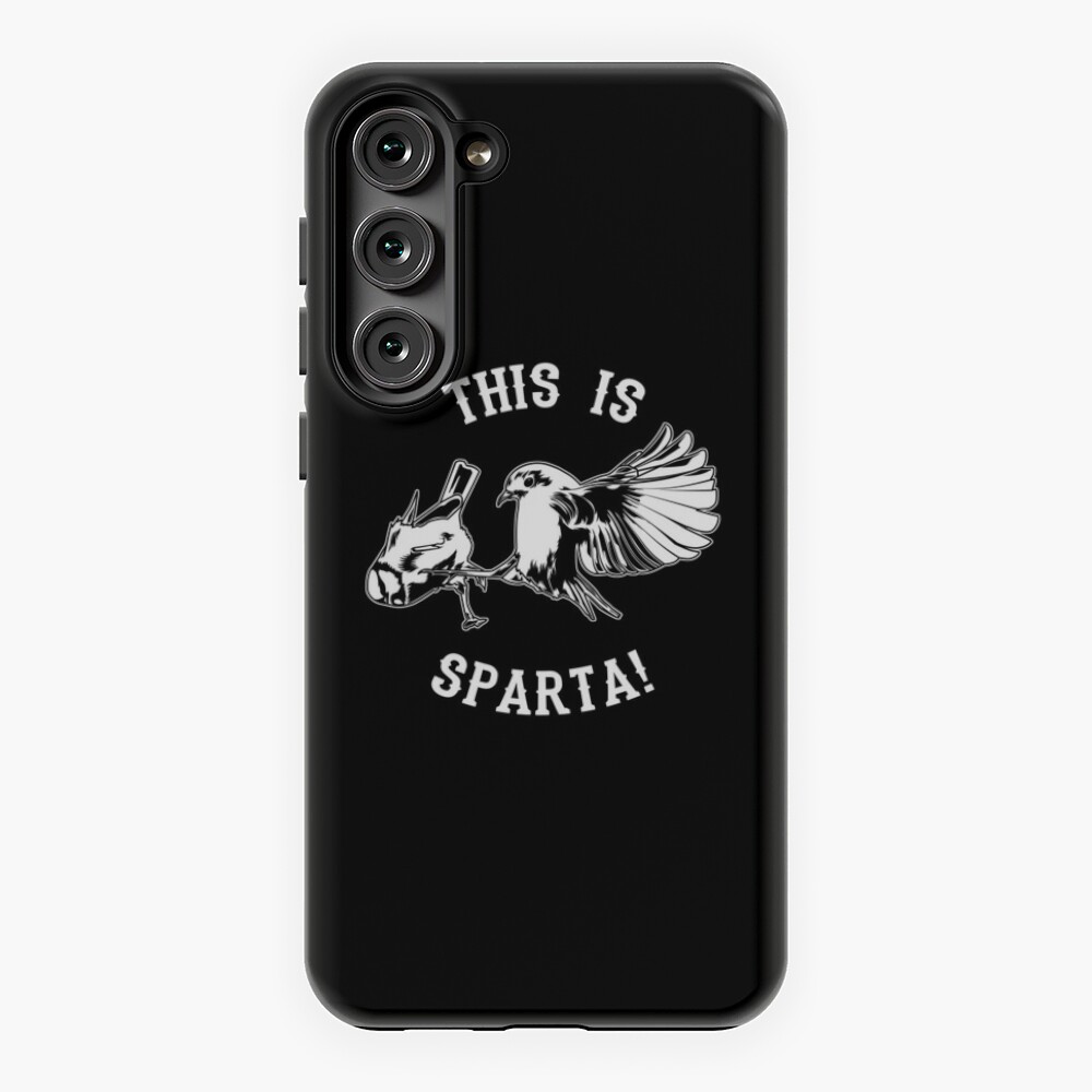 This Is Sparta Meme Bird Kick | Samsung Galaxy Phone Case