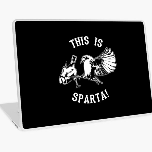 This Is Sparta Bird Meme | Hardcover Journal