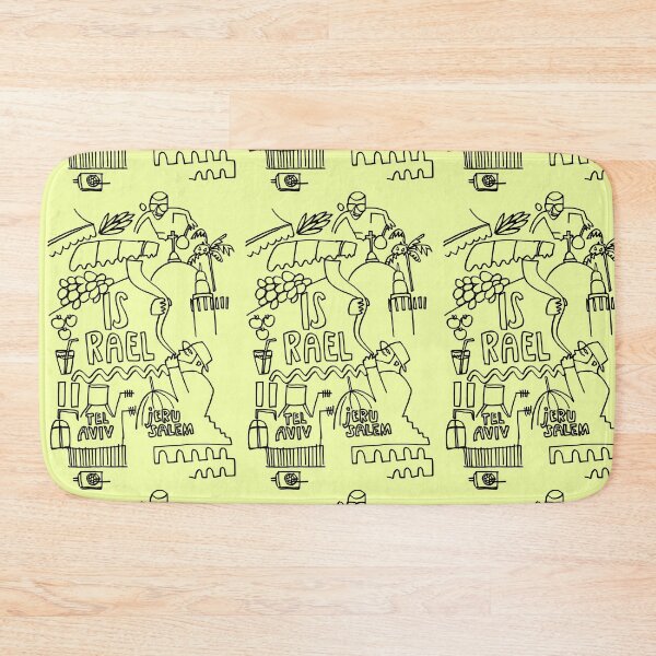 Item preview, Israel Travel Journal Doodle designed and sold by badlydrawnbabe.