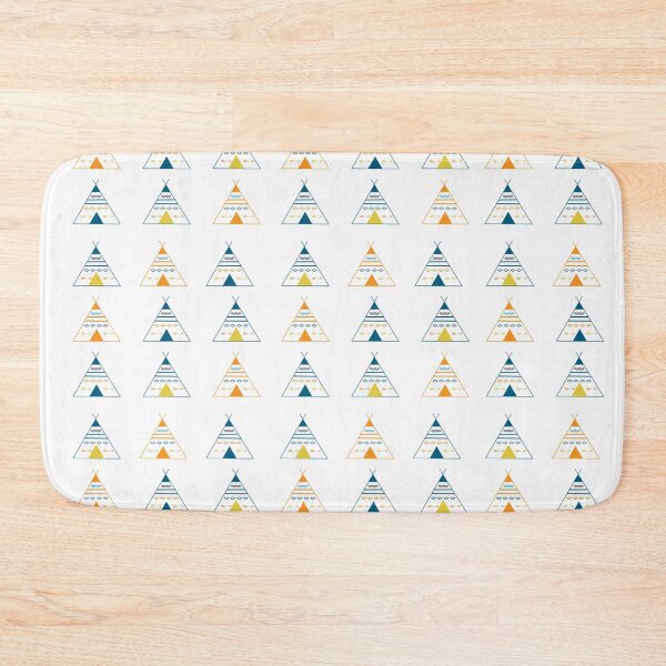 Item preview, Colorful retro teepees designed and sold by Jan Weiss.