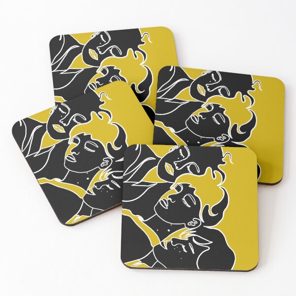 Item preview, Connected, Yellow Colorway designed and sold by Nicole Pico Mantilla.