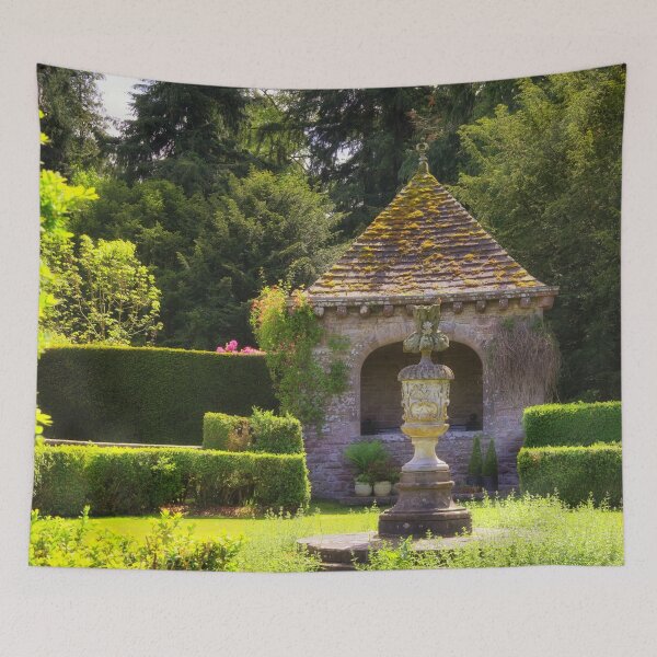 Item preview, Stone Fountain and Gazebo, Italian Garden, Glamis Castle, Scotland designed and sold by Yannik Hay.