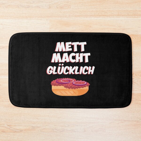 Item preview, Mett Mettbrötchen Meat Funny saying gift designed and sold by TDesignMerch.