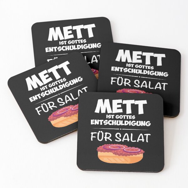 Item preview, Mett Mettbrötchen Meat Funny saying gift designed and sold by TDesignMerch.