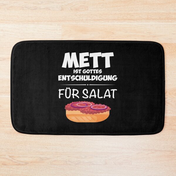 Item preview, Mett Mettbrötchen Meat Funny saying gift designed and sold by TDesignMerch.