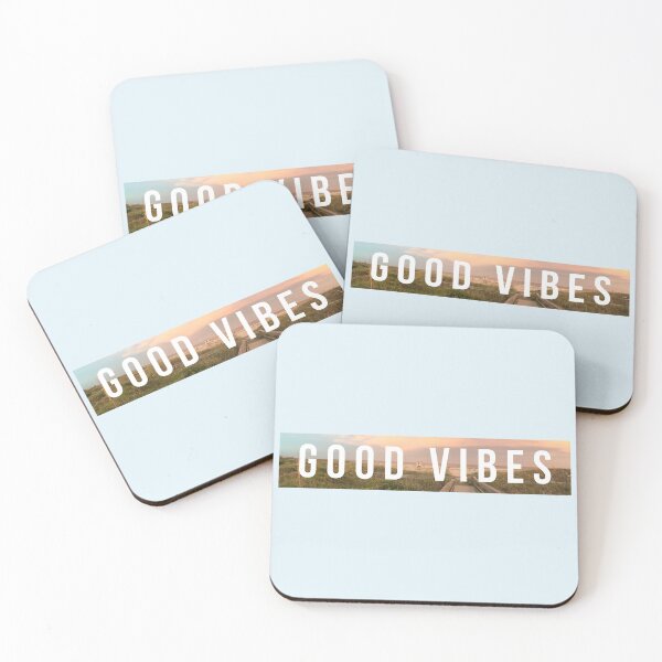 Item preview, Good Vibes stickers designed and sold by MadEDesigns.
