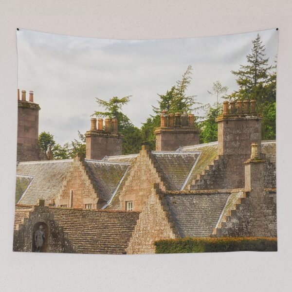 Item preview, Rooftops close-up, Glamis Castle, Scotland designed and sold by Yannik Hay.