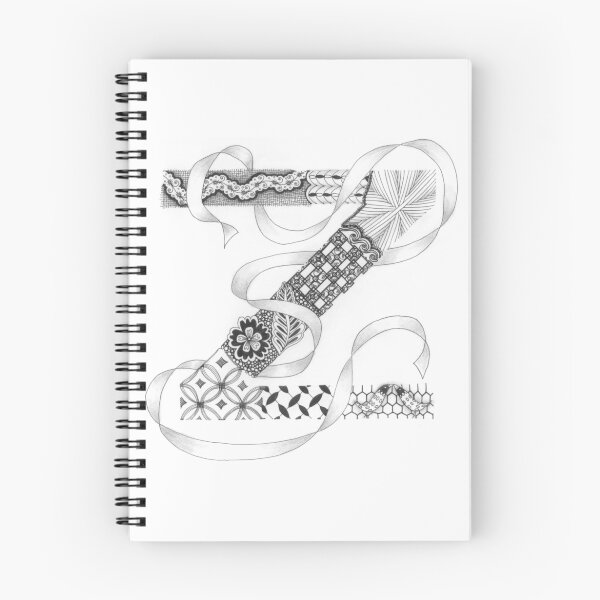Item preview, Zentangle®-Inspired Art - Tangled Alphabet - Z designed and sold by Laurel Storey, CZT.