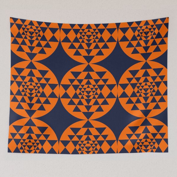 Item preview, Sri Yantra - Solid Orange designed and sold by kernowerno.
