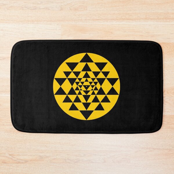 Item preview, Sri Yantra - Solid Yellow designed and sold by kernowerno.