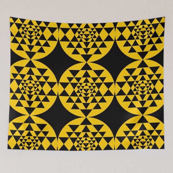 Item preview, Sri Yantra - Solid Yellow designed and sold by kernowerno.