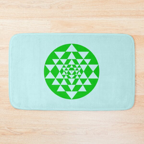 Item preview, Sri Yantra - Solid Green designed and sold by kernowerno.