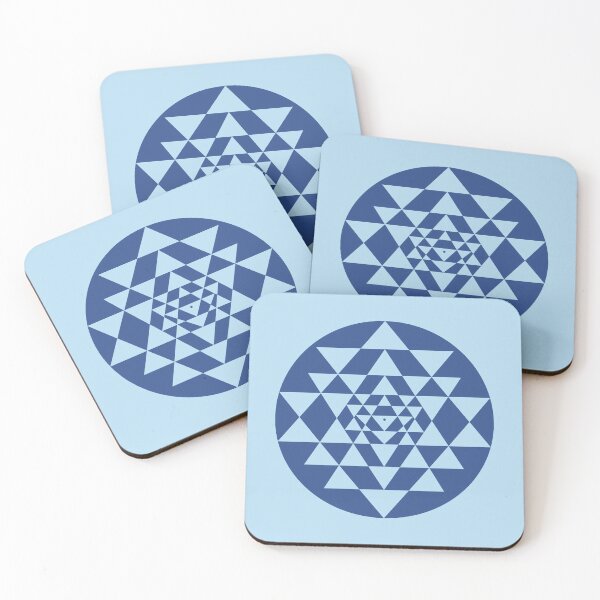 Item preview, Sri Yantra - Indigo designed and sold by kernowerno.