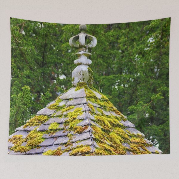 Item preview, Moss on Gazebo Roof, Italian Gardens, Glamis Castle, Scotland designed and sold by Yannik Hay.