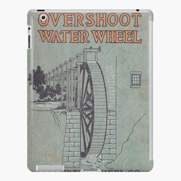 Vintage Water Wheel Catalog Cover iPad Snap Case