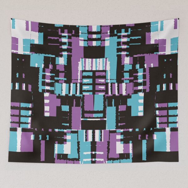Item preview, Uneven block abstract - Pick and Teal designed and sold by crdraper.