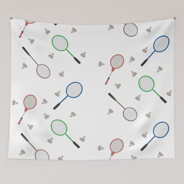 Item preview, Badminton colorful racquets and shuttlecock designed and sold by RaionKeiji.